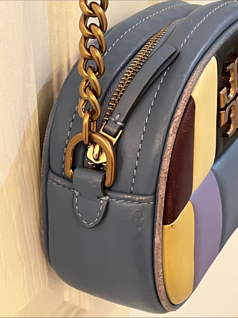 Tory Burch Multicolor Quilted Leather Crossbody Bag - Picture 5 of 13